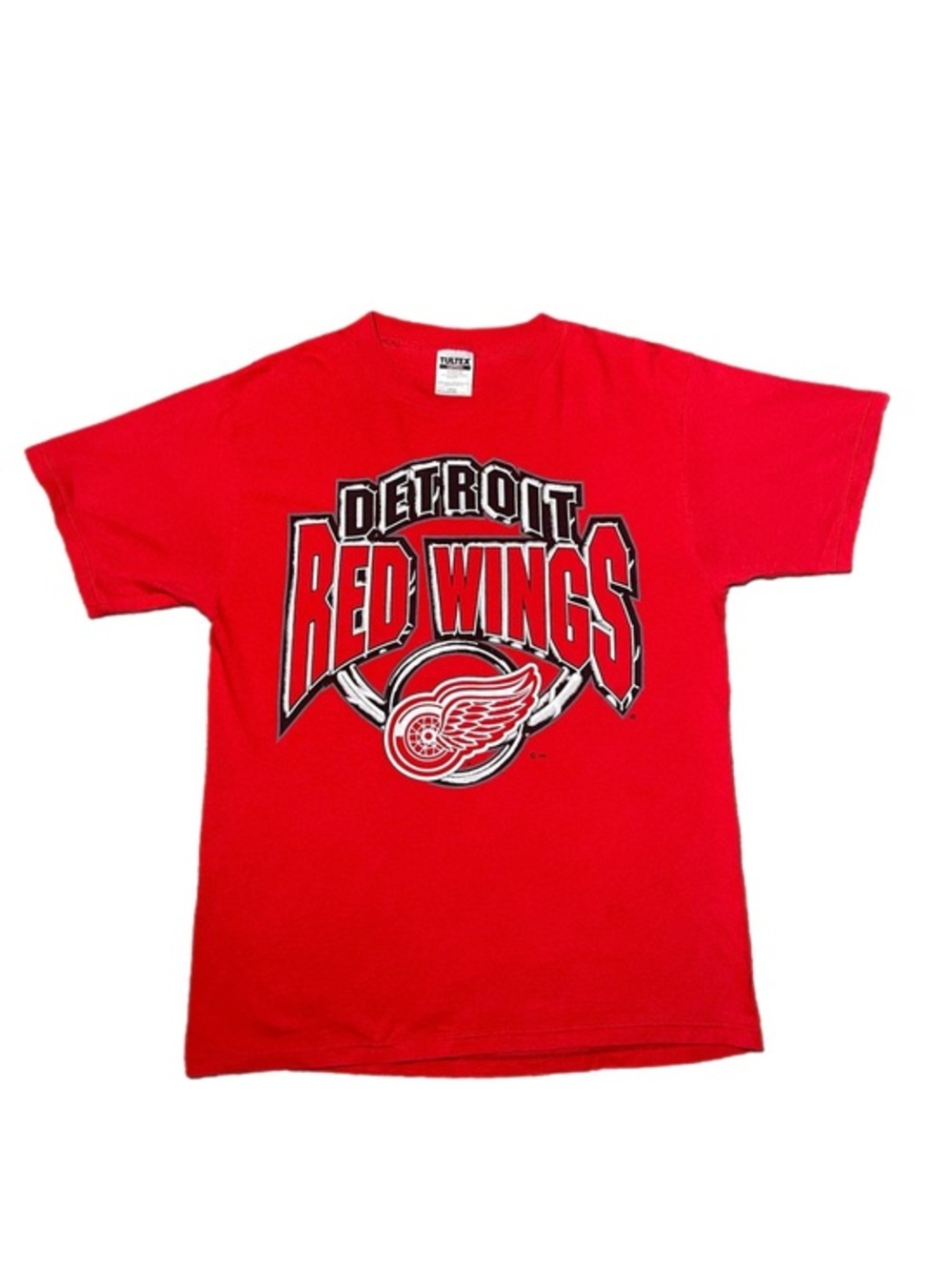 Vintage 90s Tultex NHL Detroit Red Wings Graphic Tee